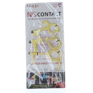 No Contact Antimicrobial Key chain hand tool